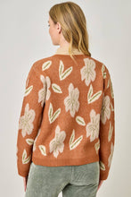 Load image into Gallery viewer, 61133 Floral Sweater Cardigan