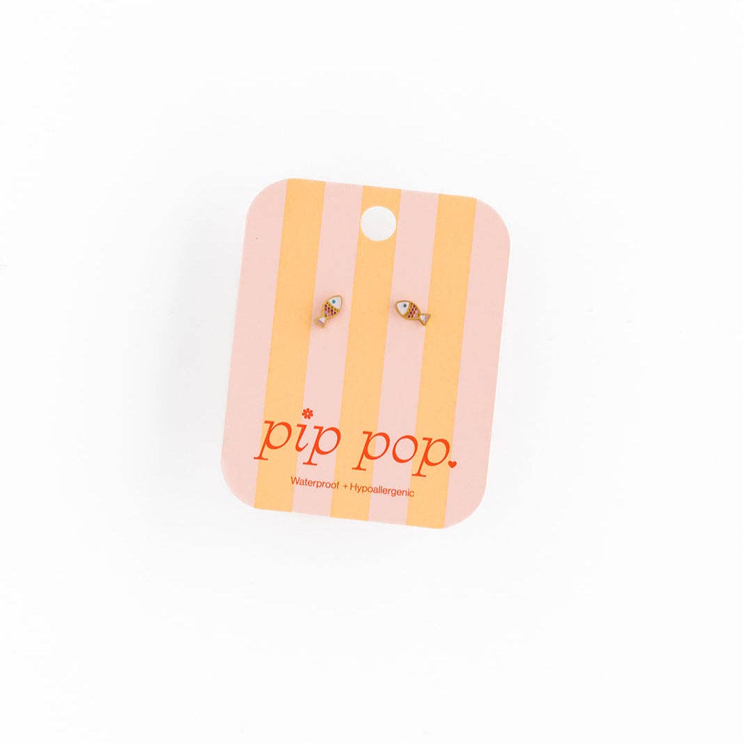 Fish Stud Earrings PP452