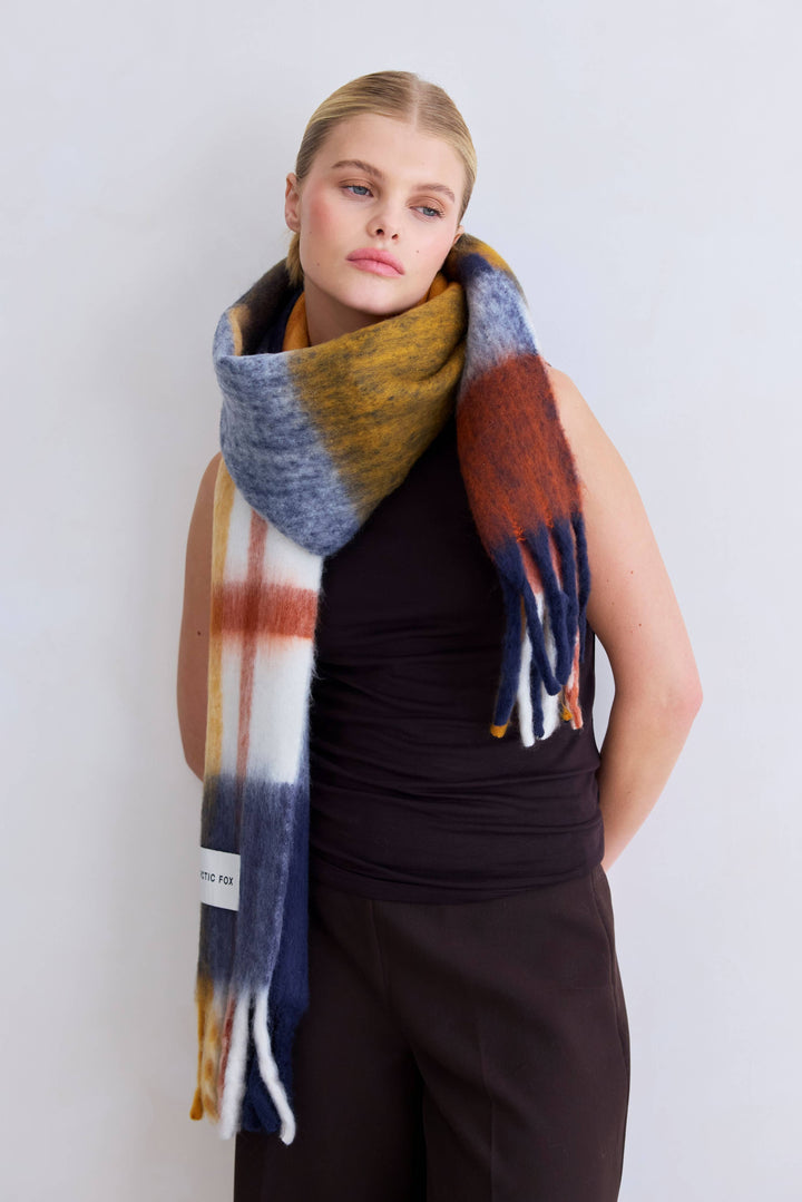 The Stockholm Scarf - 100% Recycled - Midnight Summer - FW26