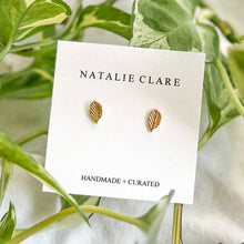 Load image into Gallery viewer, Little Leaf Stud NC236