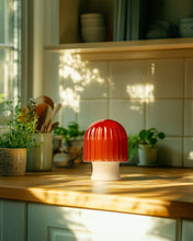 Load image into Gallery viewer, Swedish Dream Pine Mushroom Cloche Candle