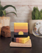 Load image into Gallery viewer, Scorched Horizon - Goats Milk Sunset Soap