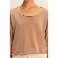 Load image into Gallery viewer, Wide Neck Sweater HYF10