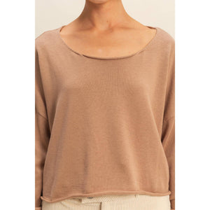 Wide Neck Sweater HYF10