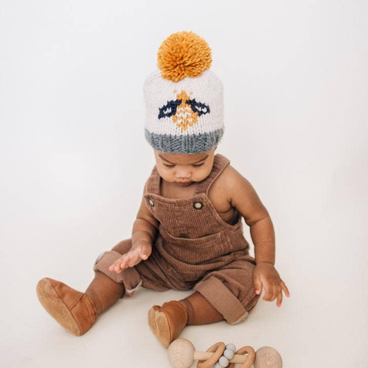 Bumblebee Knit Beanie Hat Baby