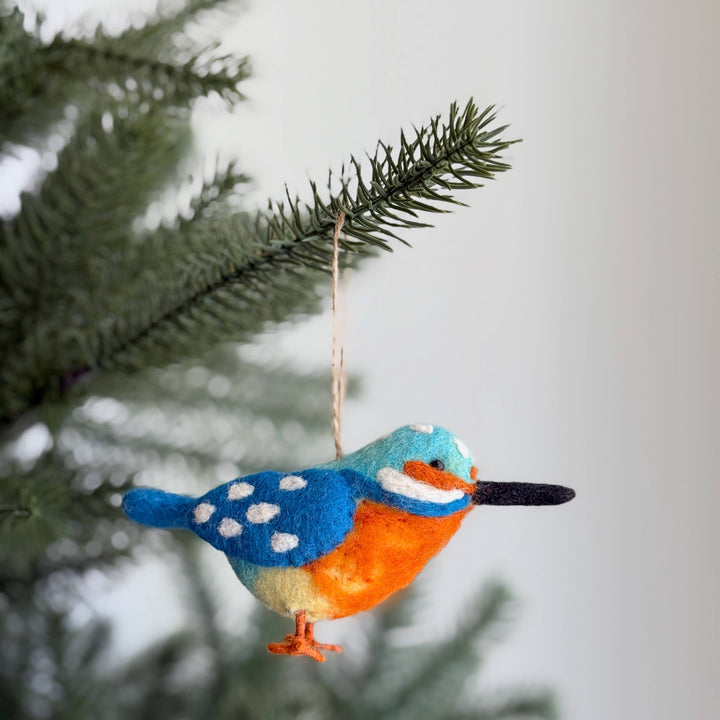 Felt Bird Ornaments - B Set