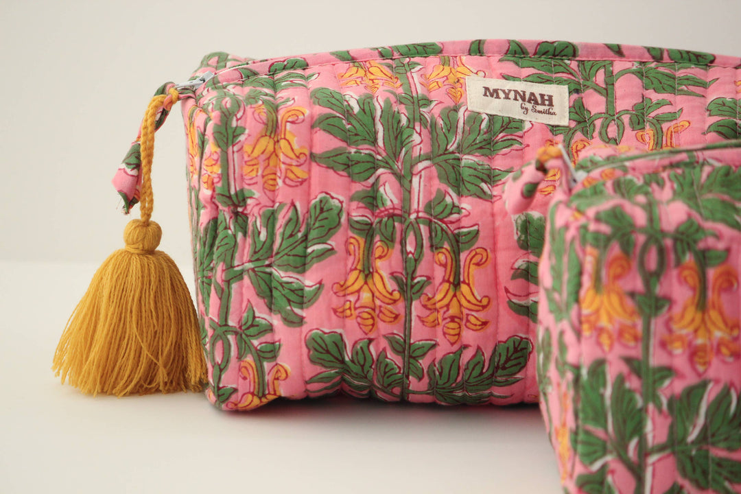 Bubblegum forest print travel/make up/organizer/bag MH878
