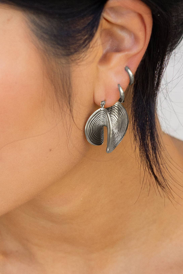 Calypso Hoops - 18K Gold Plated or Stainless Steel PJ398