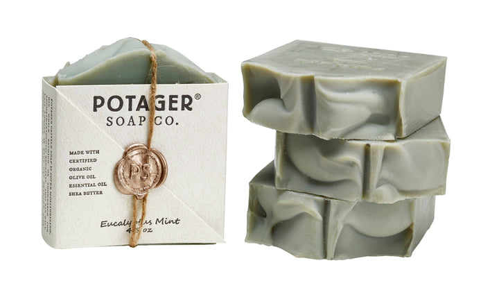 Eucalyptus Mint Botanical Bar | Organic Soap | Wrapped