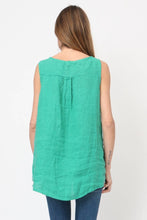 Load image into Gallery viewer, Lea &amp; Luc 100% Linen Tank Top REF. 38009