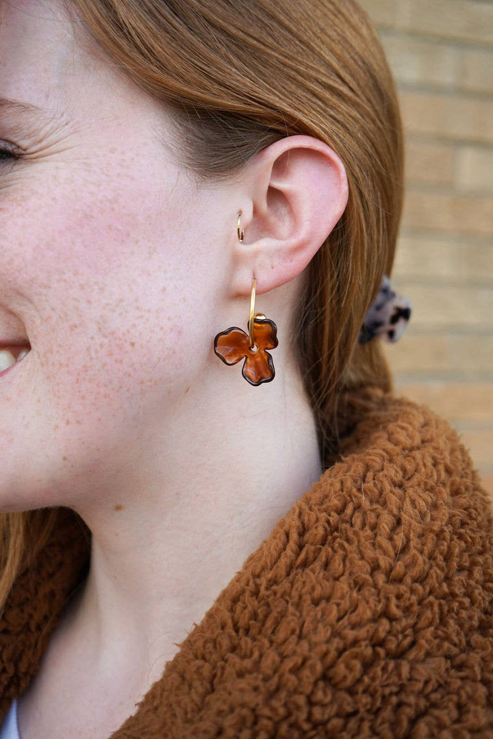 Magnolia Hoops - Amber // Jewelry, Earrings, Fall SS236