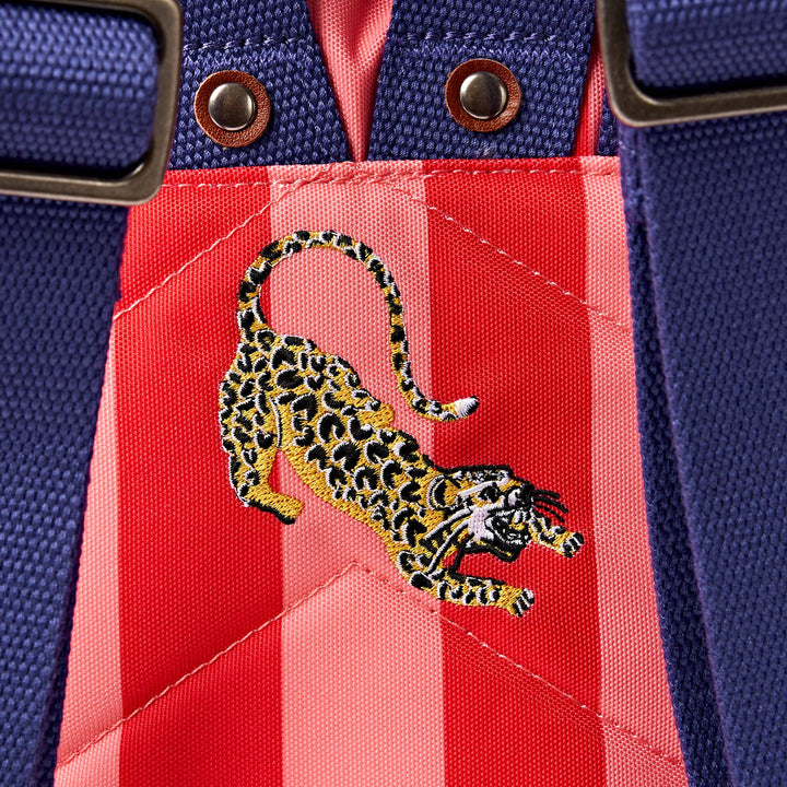 Bantry Small Backpack in Circus Print Canvas