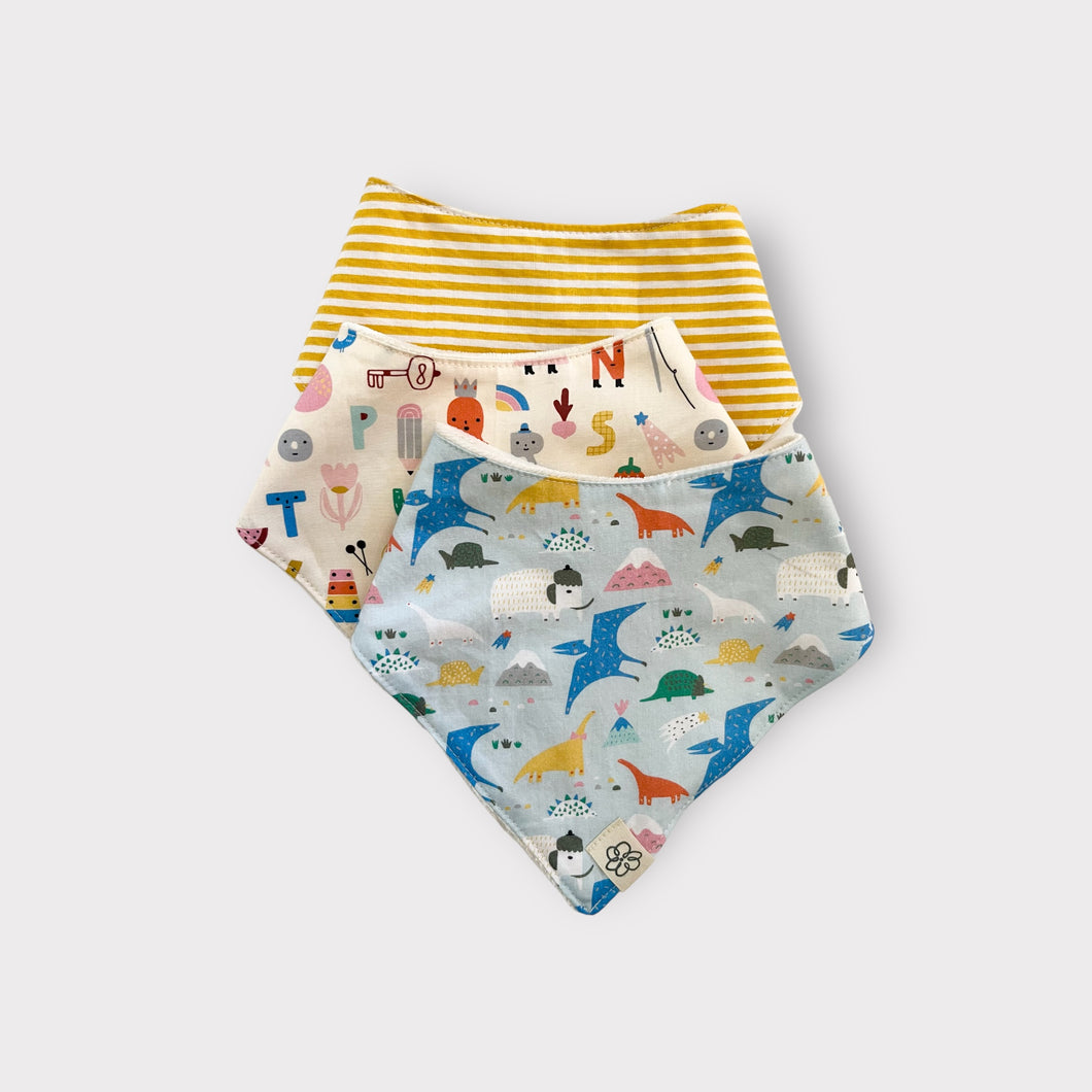 Baby Bandana Bib Set of 3