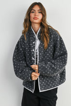 Load image into Gallery viewer, High Pile Fleece Puffer Jacket - BMJ7831