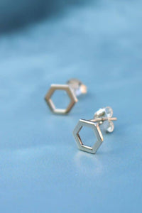 Geo Hexagon Stud PJ03