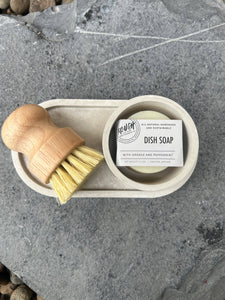 Handmade Artisan Rough Cut Dish Soap Set
