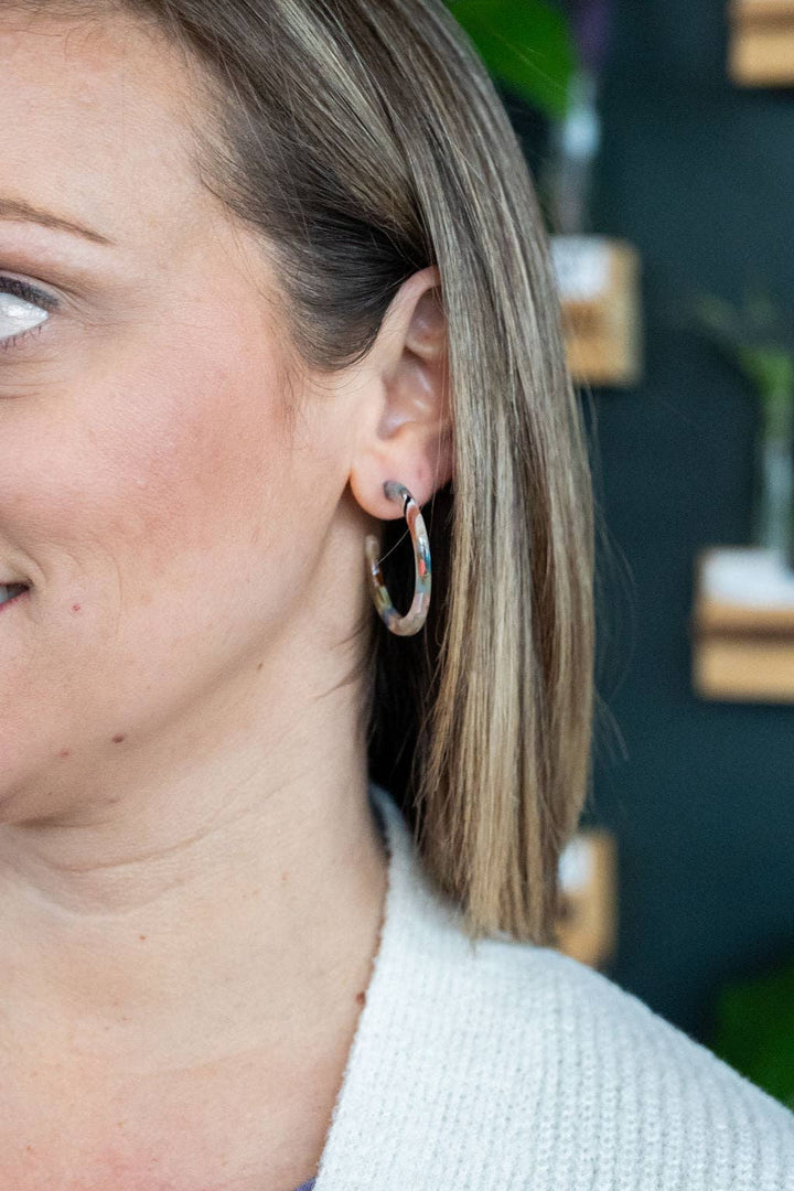 Camy Hoops - Multicolor // Jewelry, Earrings, Gift SS53