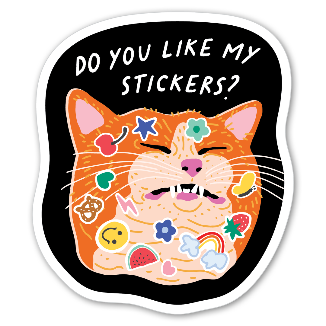 Stickers on Cat PAR