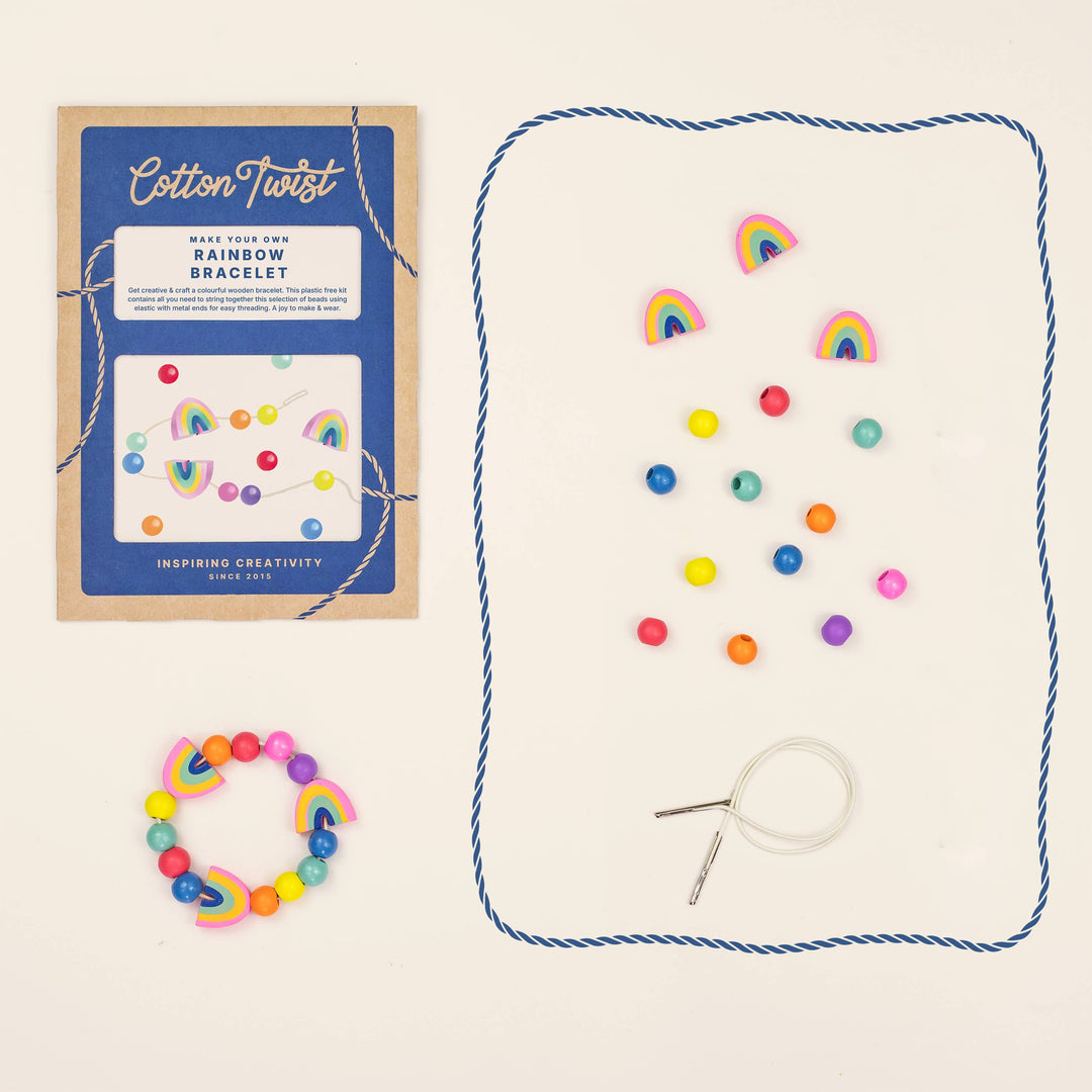 Make Your Own Rainbow Bracelet UKCA1