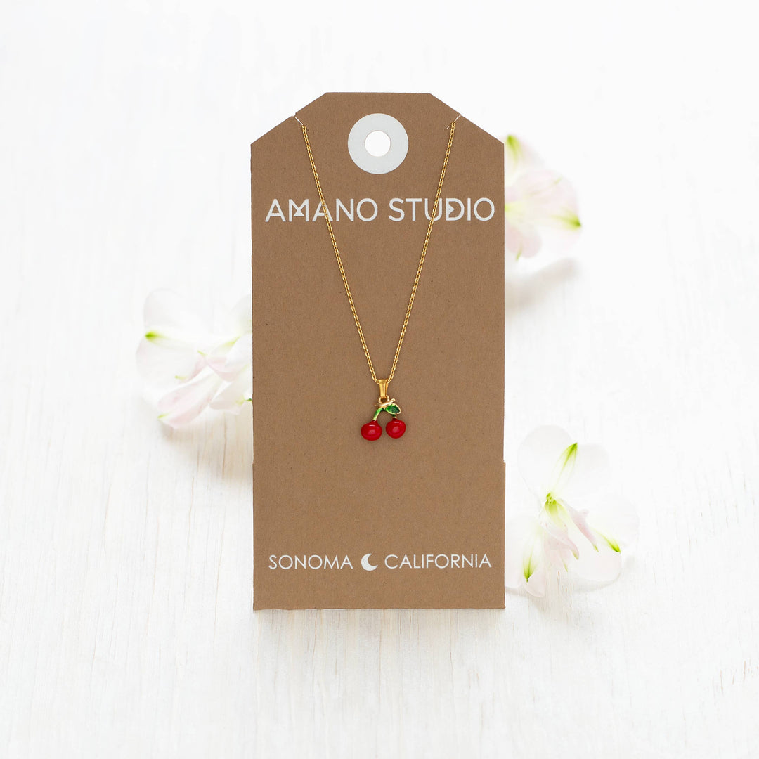 Cherry Necklace AS24