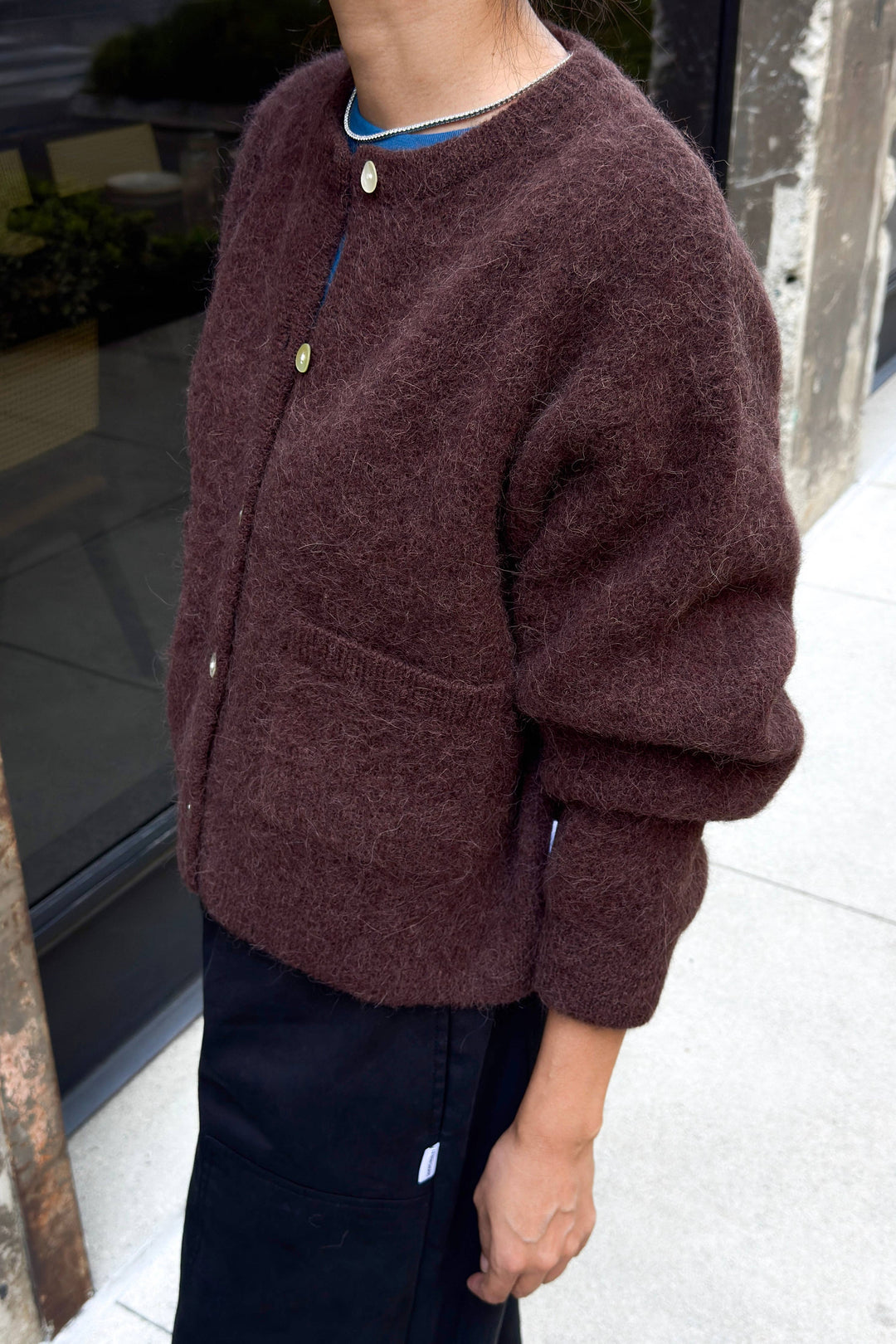 Amélie Alpaca Cardigan