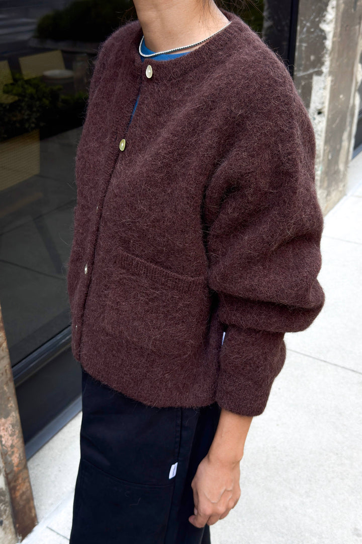 Amélie Alpaca Cardigan
