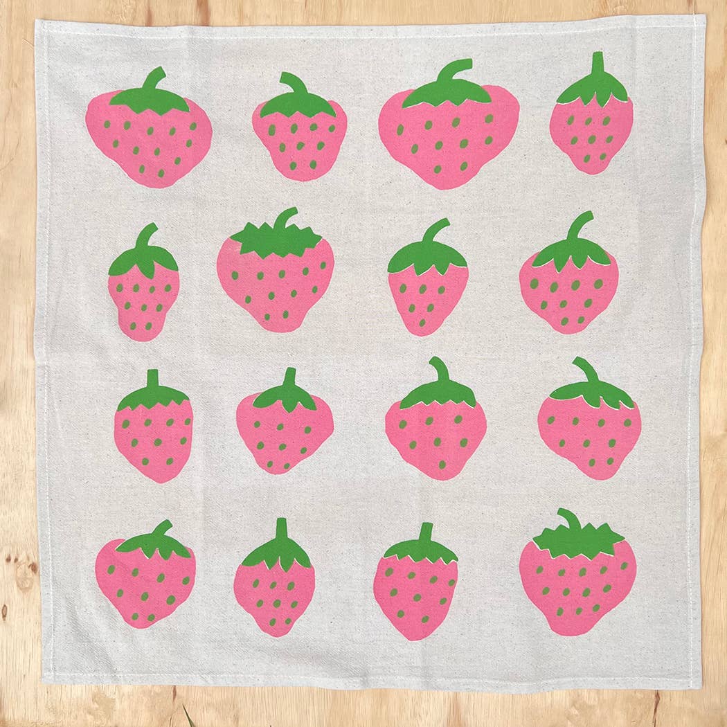 Strawberry Tea Towel NICE7