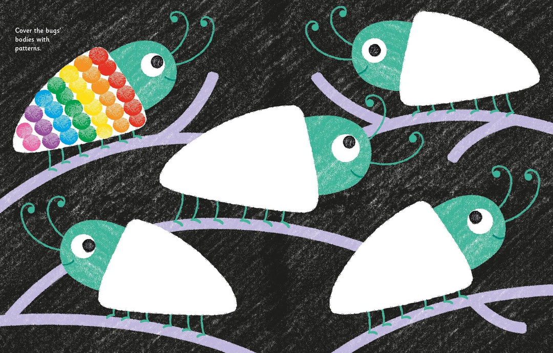 Fingerprint Activities Bugs: Usborne