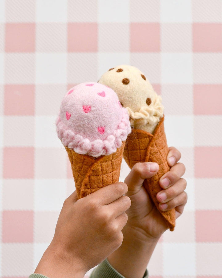 Felt ice cream