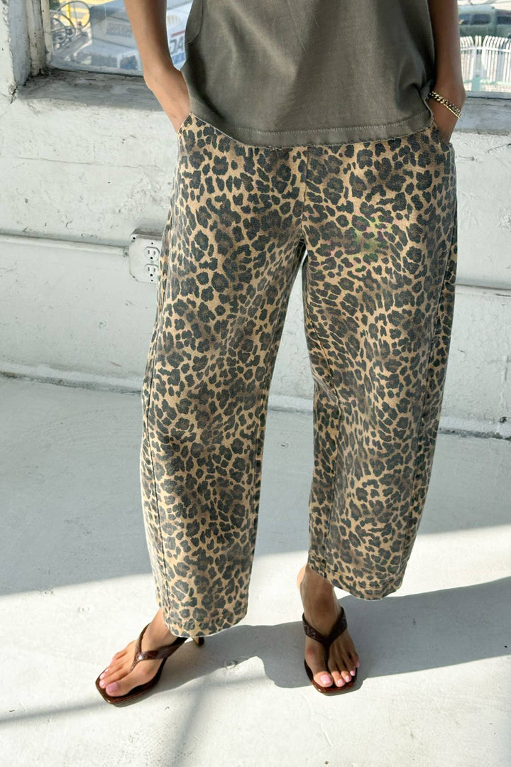 Leopard Arc Pants Le Bon Shoppe LB98