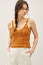 Load image into Gallery viewer, CROCHET KNIT TANK
