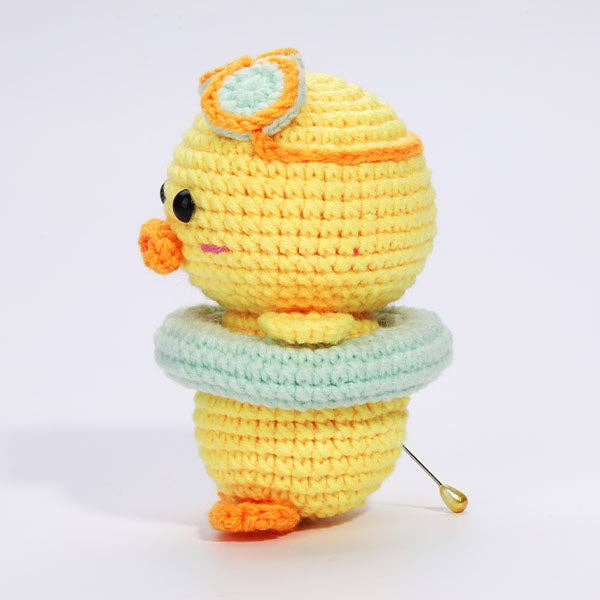 The LOOP Brigade: DIY Mini Crochet Plush Toy Complete Kit For Beginners - Mallory the Duck