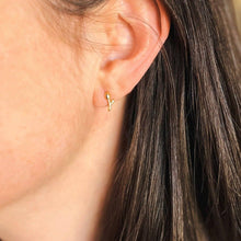 Load image into Gallery viewer, Delicate Rose Stud Earrings