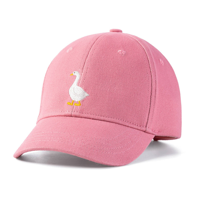 Kids Baseball Sun Hat, Silly Goose Patch, Girls 3-7 PP435