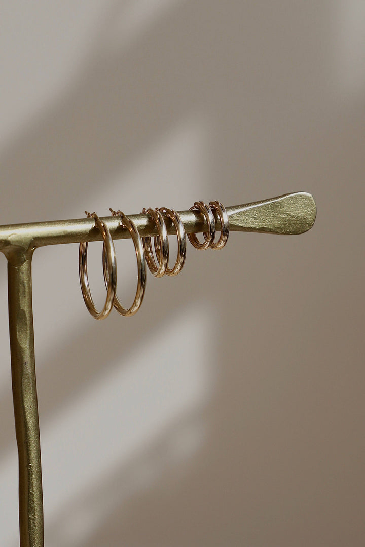 Small Gold Filled Hoops KW692