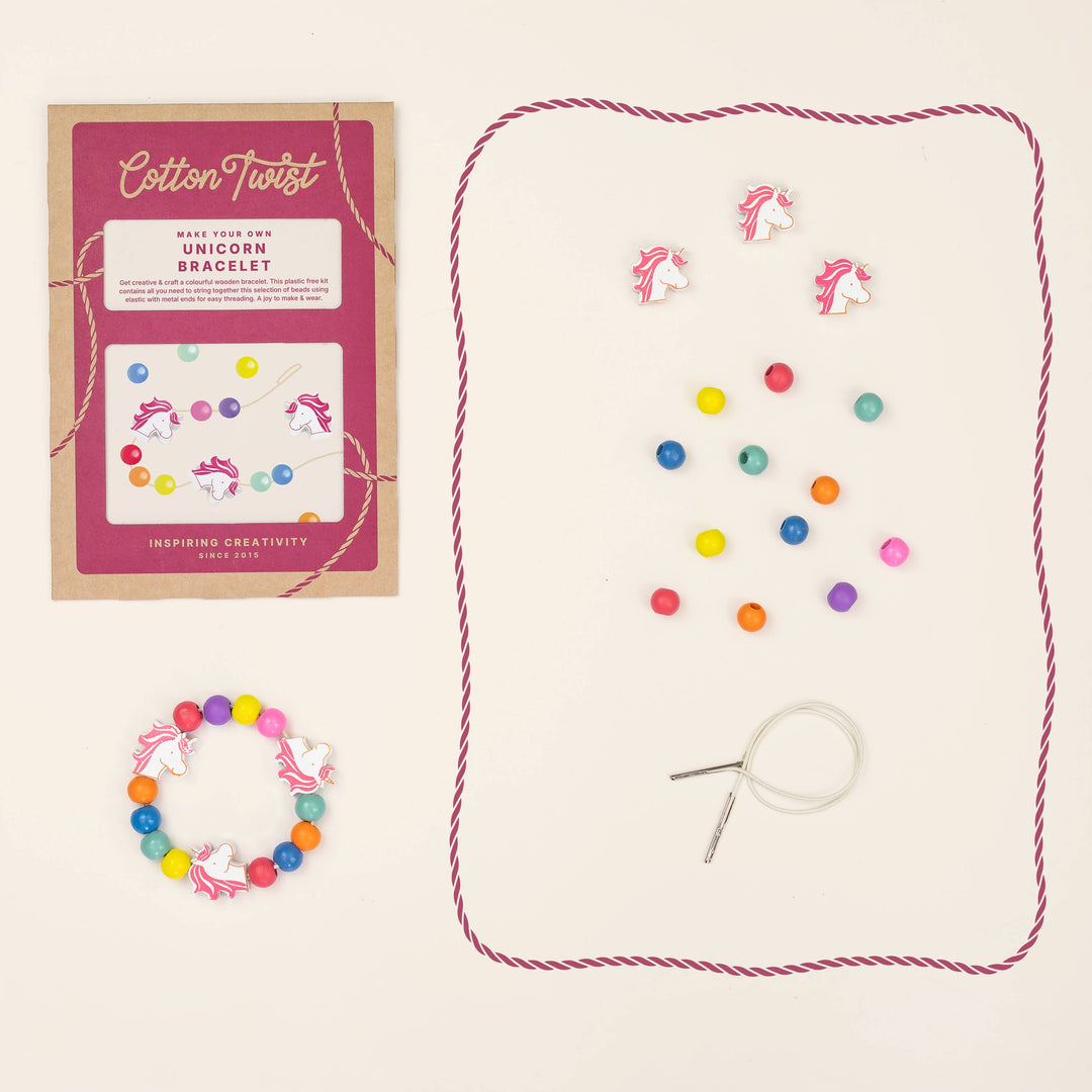 Make Your Own Unicorn Bracelet UKCA7