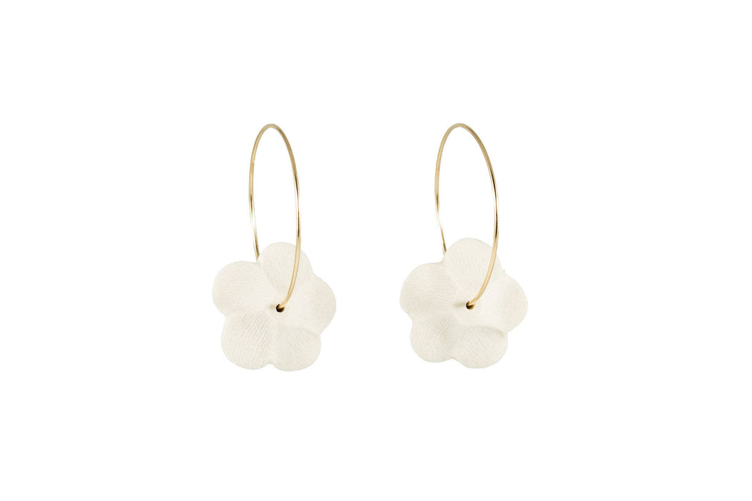 Flower Hoops J239