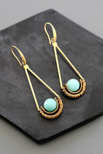 Load image into Gallery viewer, KYLE39 amazonite earrings