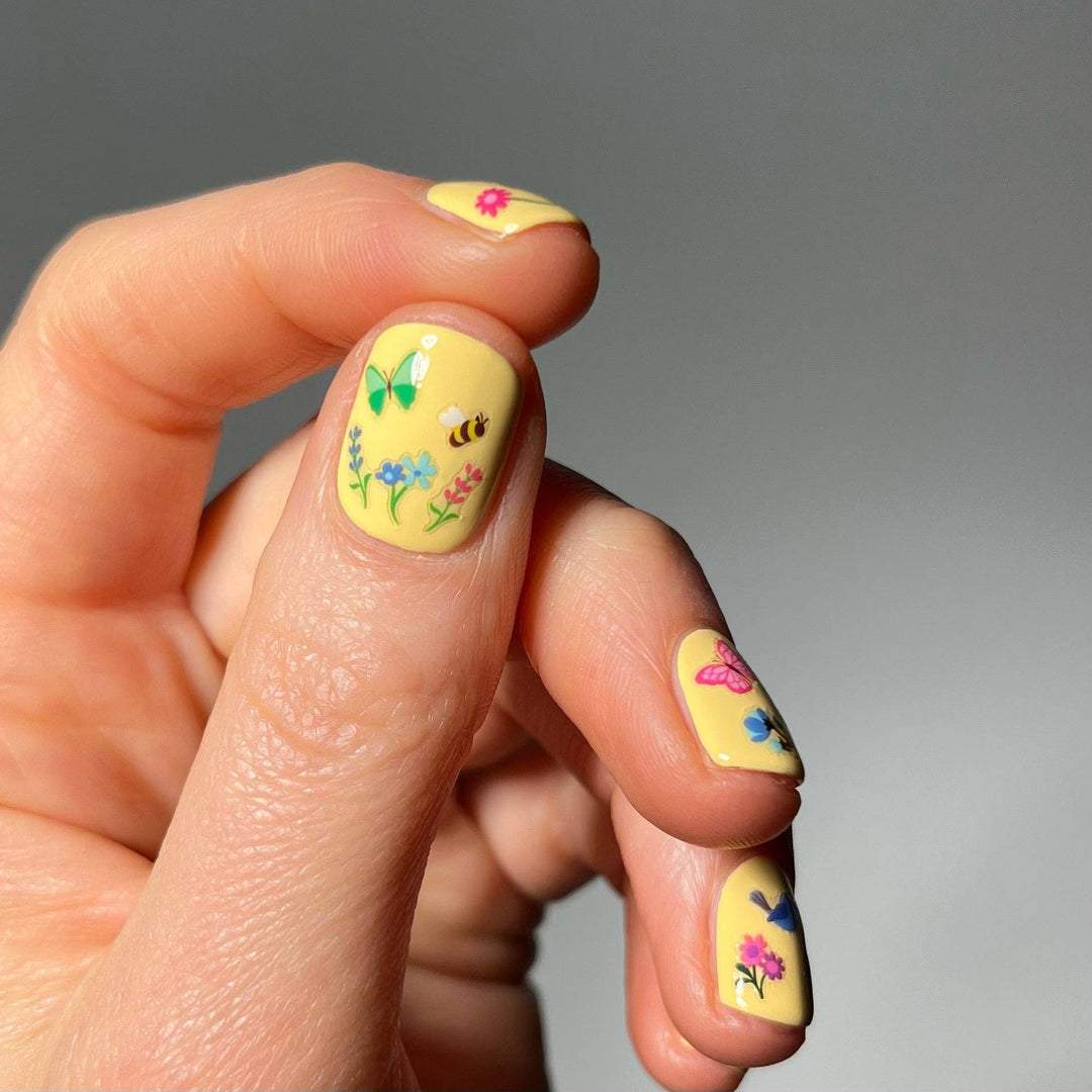 Nail Art Stickers - TEENY FLOWERS