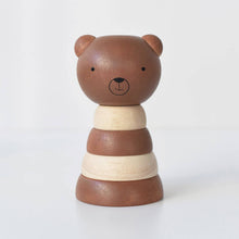 Load image into Gallery viewer, Wooden Ring Stacker - Bear