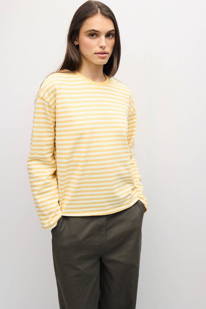The Jessie Top | Striped Long Sleeve T-Shirt A674