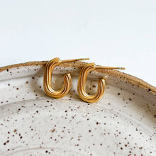 Load image into Gallery viewer, The Swirl Hoops NC98