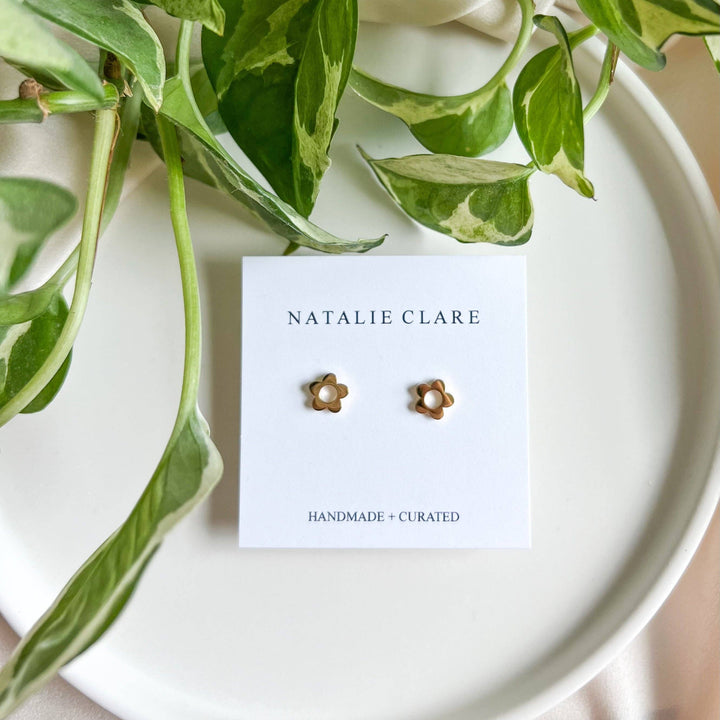 Mini Flower Stud Earrings NC96