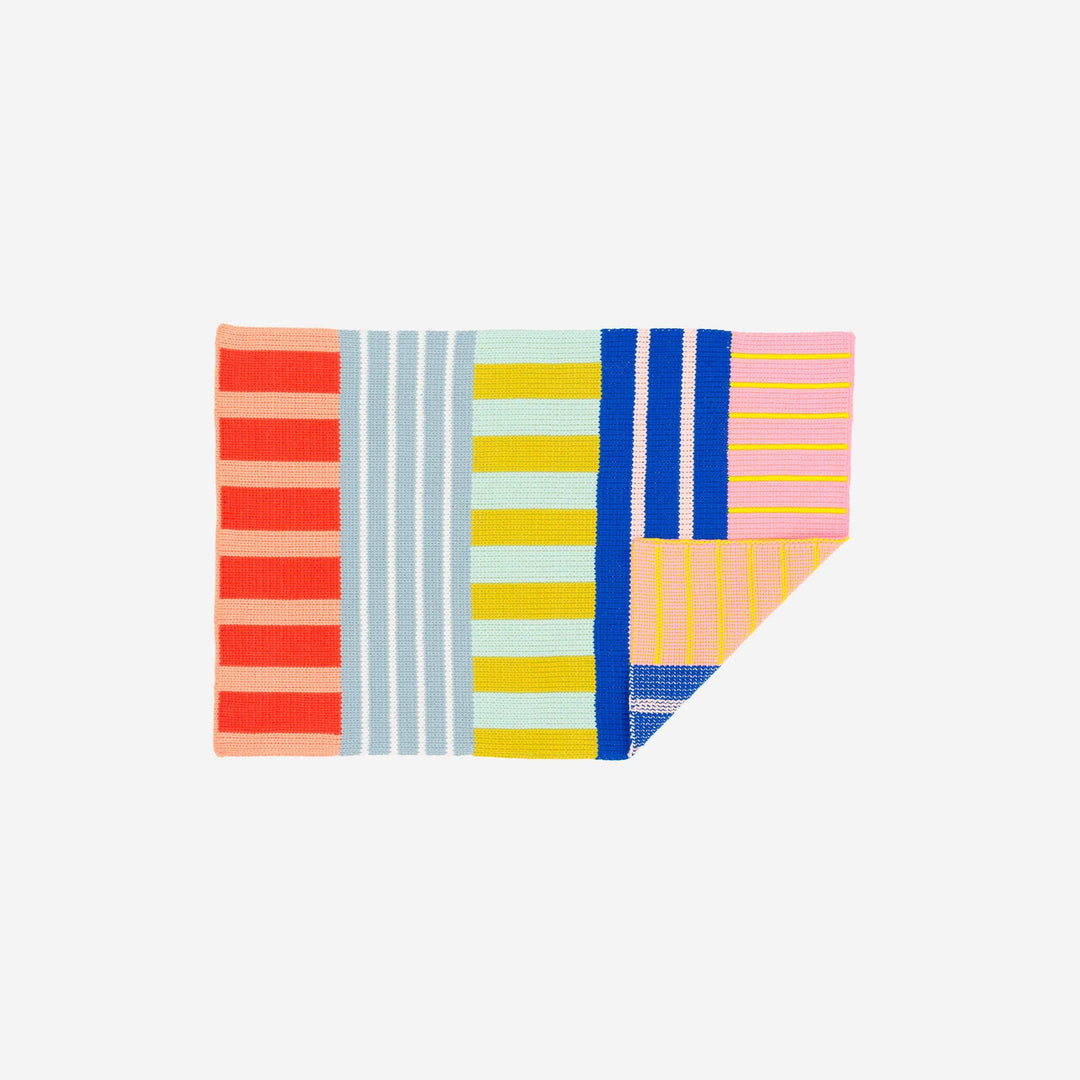 Patchwork Stripe Mini Rug VLR55