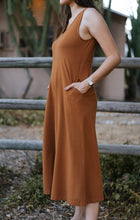 Load image into Gallery viewer, Lakeside Wide Leg Jumpsuit - Saddle Brown