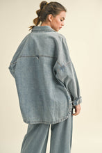 Load image into Gallery viewer, DENIM SHACKET