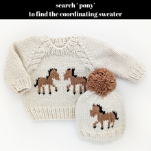 Load image into Gallery viewer, Pony Beanie Hat for Baby &amp; Kids