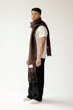 Load image into Gallery viewer, The Reykjavik Scarf - 100% Recycled - Ground Coffee