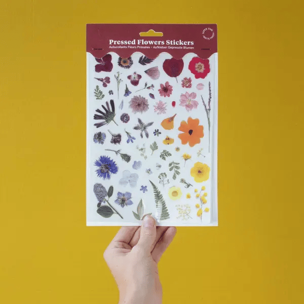 Pressed Flowers Sticker Sheet