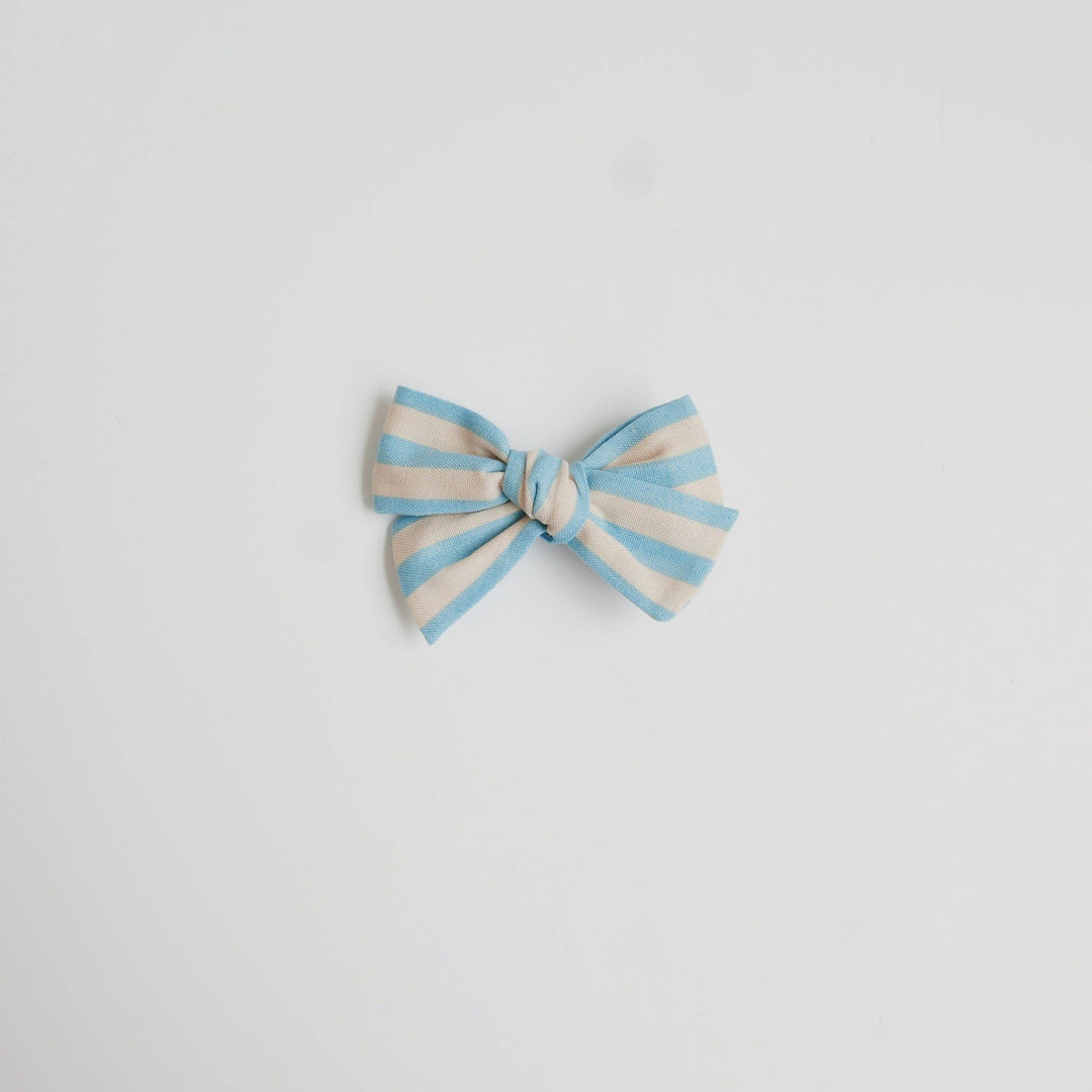 Cotton Candy Stripe - Baby Mess Bow